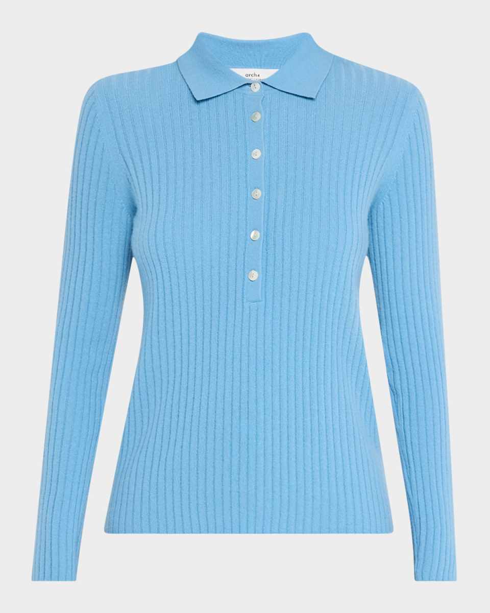 Mable Ribbed Cashmere Pullover